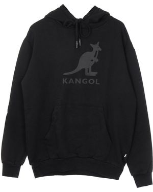 Kangol Alden Lightweight Hooded Sweatshirt - Black