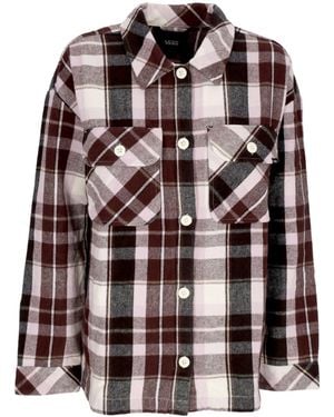 Vans Long Sleeve Shirt W Eliza Woven Shirt - Brown