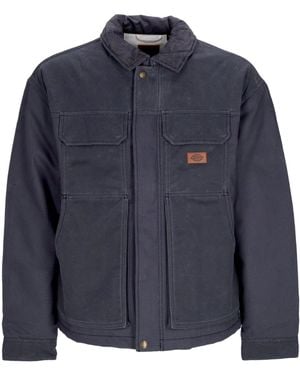 Dickies Lucas Waxed Pocket Front Jacket Jacket - Blue