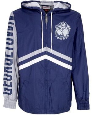 Mitchell & Ness Windbreaker Ncaa Undeniable Full Zip Windbreaker Geohoy - Blue