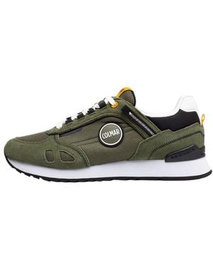 Colmar Regular Fit Sneaker With Breathable Design - Green