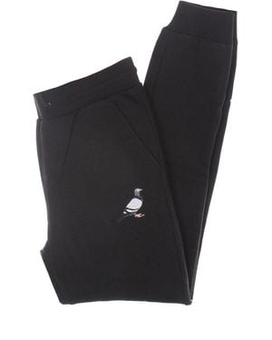 Staple Pantalon De Survetement Pour Hommes Pigeon Logo Sweatpant Noir