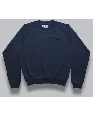 Vivienne Westwood Sudadera De Raglan - Azul