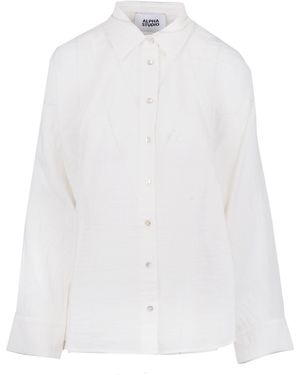 Alpha Studio Shirt - White