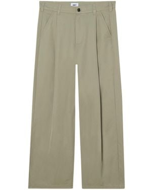 Obey Otis Pleated Pants Sartorial Leg Wide - Green