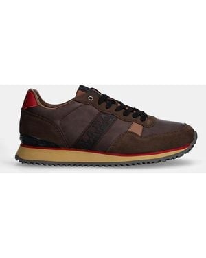 Napapijri Herren Sneaker Np0A4Ijs Die Welt W0A Braun/Hichkory