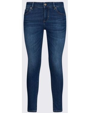 Liu Jo Vaqueros Flaco Mujer Denim Azul