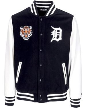 KTZ College Jacket Mlb Wordmark Varsity Jacket Dettig - Blue