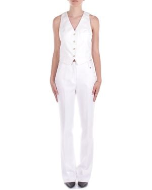 Liu Jo Pants Ca5375T2957 X025A Pants Fit &Amp;Amp; Flare - White
