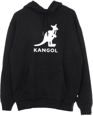 Kangol Alden Lightweight Hooded Sweatshirt - Black