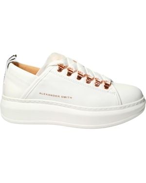 Alexander Smith Chaussures Pour Femmes Wembley Femme- Total Blanc