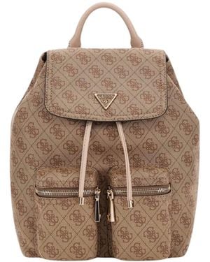 Guess Backpack Manhattan Ii - Natural