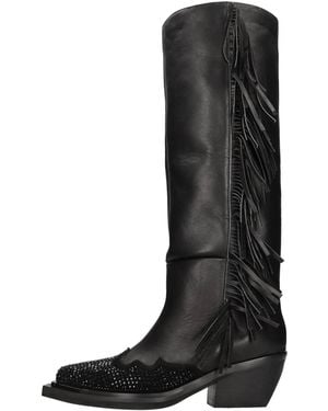 Alma En Pena. Boots - Black