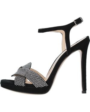 Gianmarco F. Zwarte Sandalen
