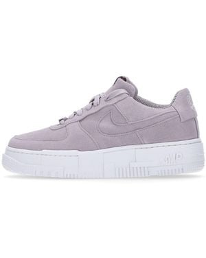 Nike W Air Force 1 Pixel Low Shoe - Purple