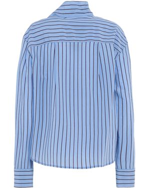 Tela Camiseta Cesta - Azul