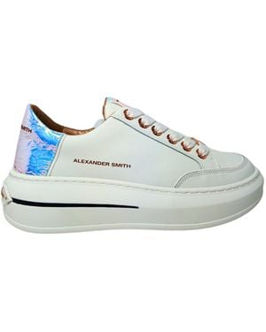Alexander Smith Shoes Lancaster Sneakers, Iride - Blue