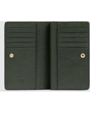 Piquadro Medium Wallet Pd6661W140R-Bo Bordeaux - Green