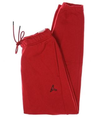 Nike Herren Essential Fleece Hose - Rot