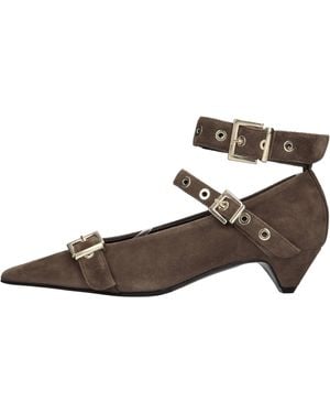 Lella Baldi With Heel - Brown