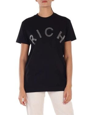 John Richmond John Richmond T-Shirt/Short T-Shirt - Black