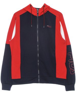 Fila Palti Hooded Tracksuit Jacket - Red