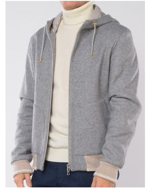 L.B.M. 1911 Chaqueta Con Cremallera - Gris