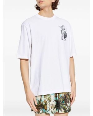 DSquared² T-Shirt Witte Apen Business