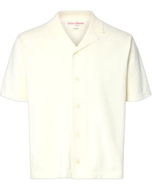 SELECTED T-Shirt Amour Intarsia Ontspannen Polo Vest - Wit