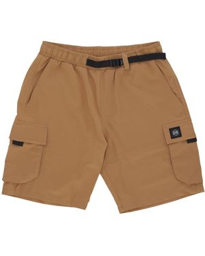 DOLLY NOIRE Short Cargo Techno Homme - Marron