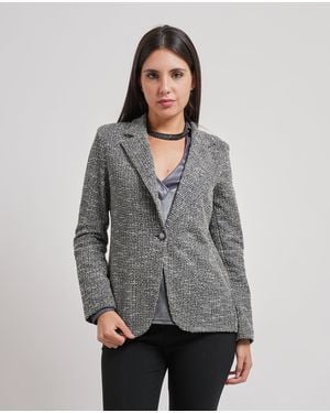 Edas Chaquetas Azules - Gris