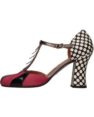 Chie Mihara With Heel - Pink