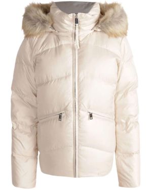 Calvin Klein Essential Real Down Jacket - Natural