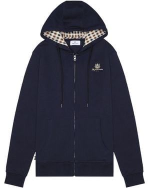 Aquascutum Sweat-Shirt Homme Icone Sw001 11 Marine - Bleu