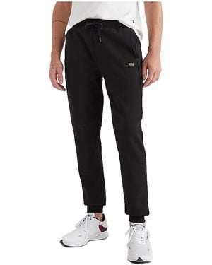 Tommy Hilfiger Tech Essentials Sweatpant Mw0Mw22924 Dw5 Blu - Negro