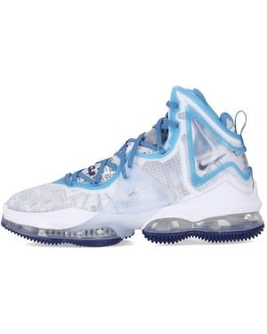 Nike Lebron Xix Herenbasketbalschoen Wit/Hollands Blauw/Blauw Void