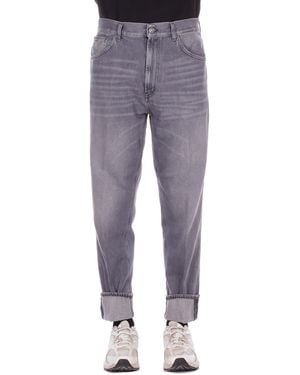 Dondup Jeans Up612Df0277U 900 Jeans 5Tasche Loose Paco - Blue