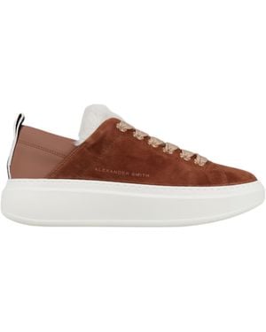 Alexander Smith Asbcwrw-0053-Dcn Frauen Leder Braun