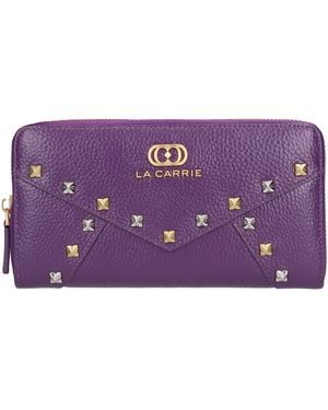 La Carrie Wallets - Purple