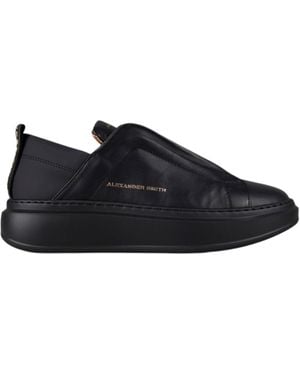 Alexander Smith Asbcwlw-0603-Tbk Frauen Leder Schwarz