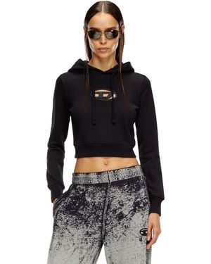 DIESEL Vrouwen Sweatshirt A15714 0Grac - Zwart