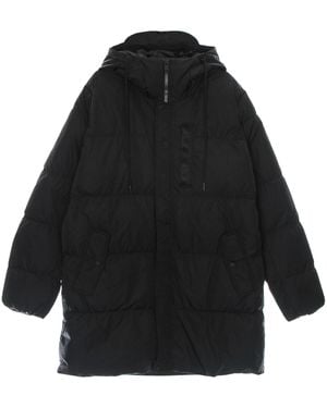 Nike Essential Statement Down Parka Long Down Jacket - Black
