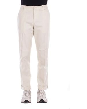Dondup Jeans Up688 Gse043U 005 Pants Gaubert Relaxation Cream - Natural