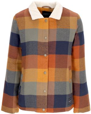 Iriedaily Coach Jacket Team Sherpa Jacket - Blue