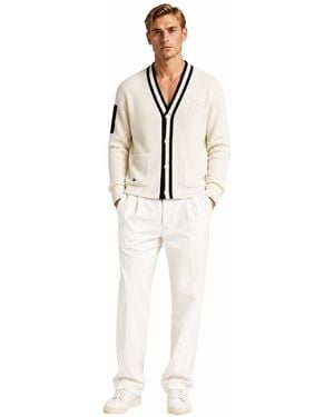 Lacoste Sweaters - White