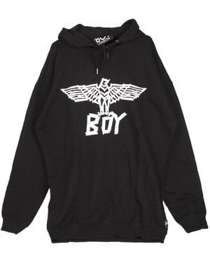 BOY London Sweat-Shirt Tape Eagle Hood Pour Hommes - Noir