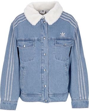 adidas Jeans Jacket W Denim Jacket - Blue