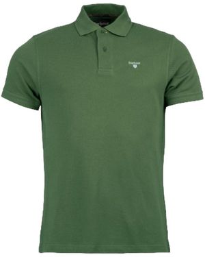 Barbour Polo Mann - Grün