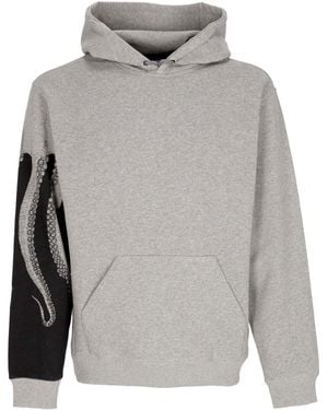 Octopus Side Hoodie Light Hoodie - Gray