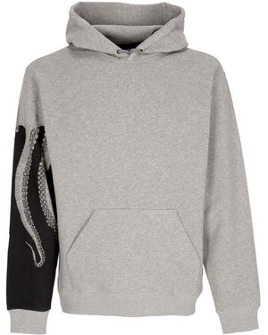 Octopus Side Hoodie Light Hoodie - Gray